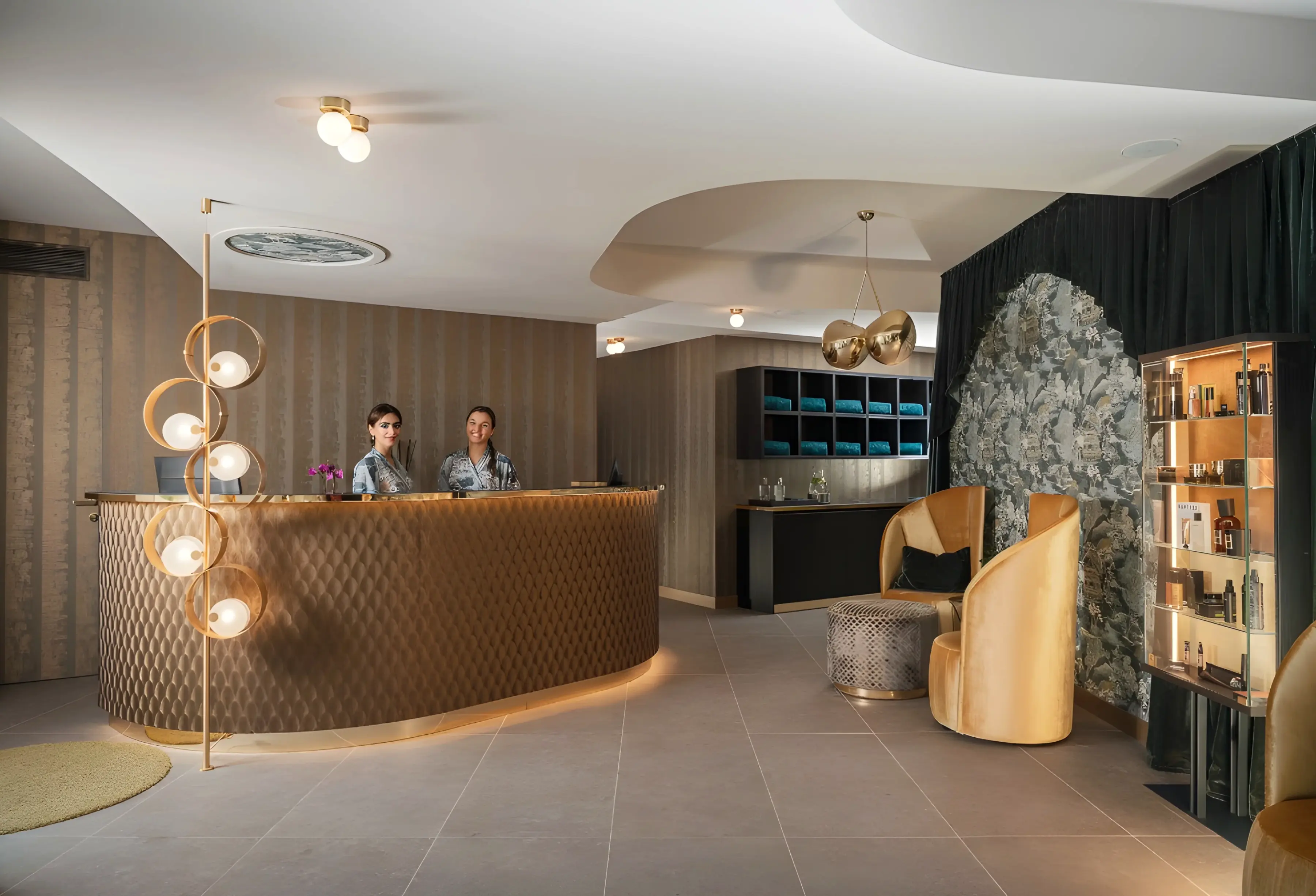 Lobby hotelu Savoia Hotel Rimini