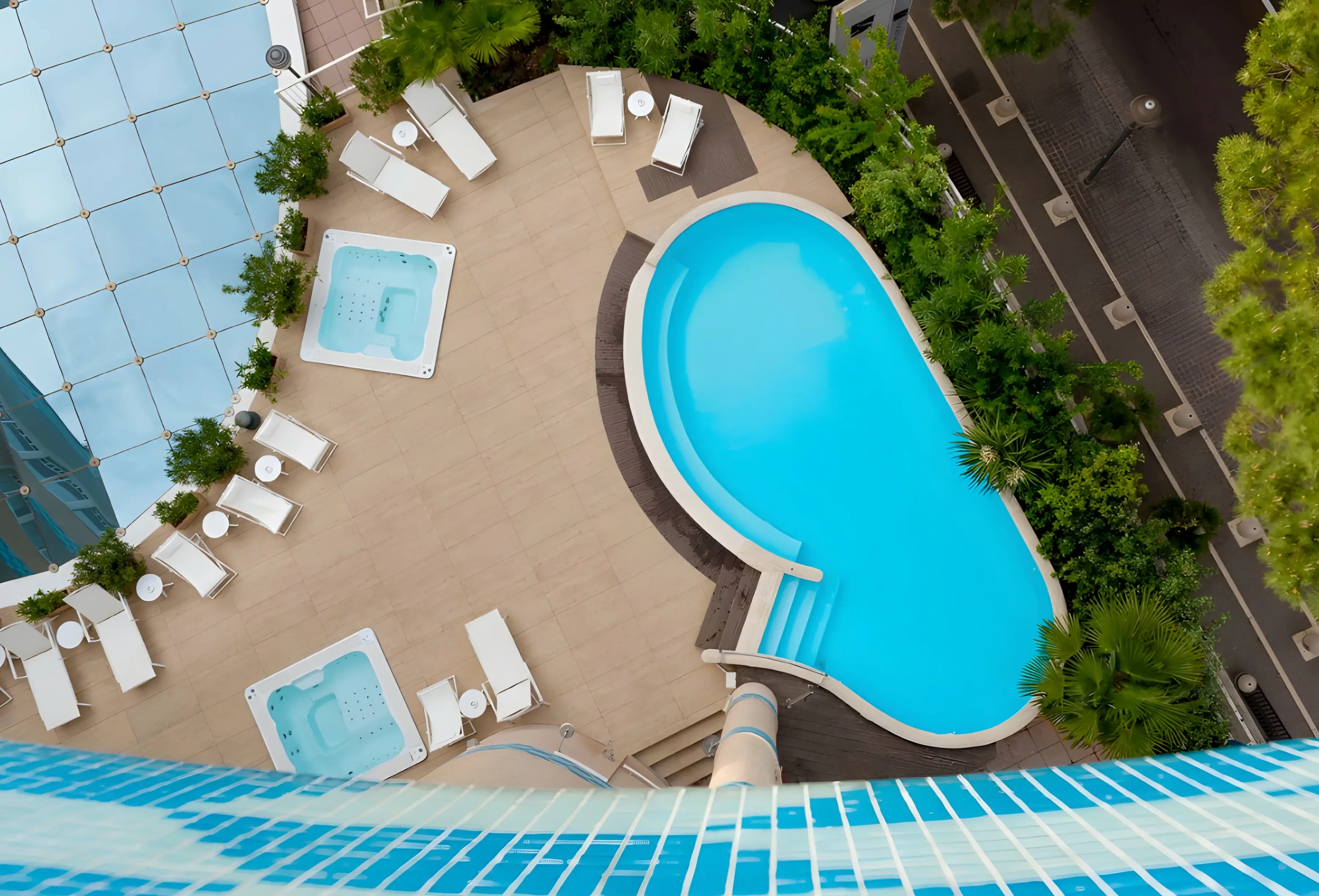 Basen w hotelu Savoia Hotel Rimini