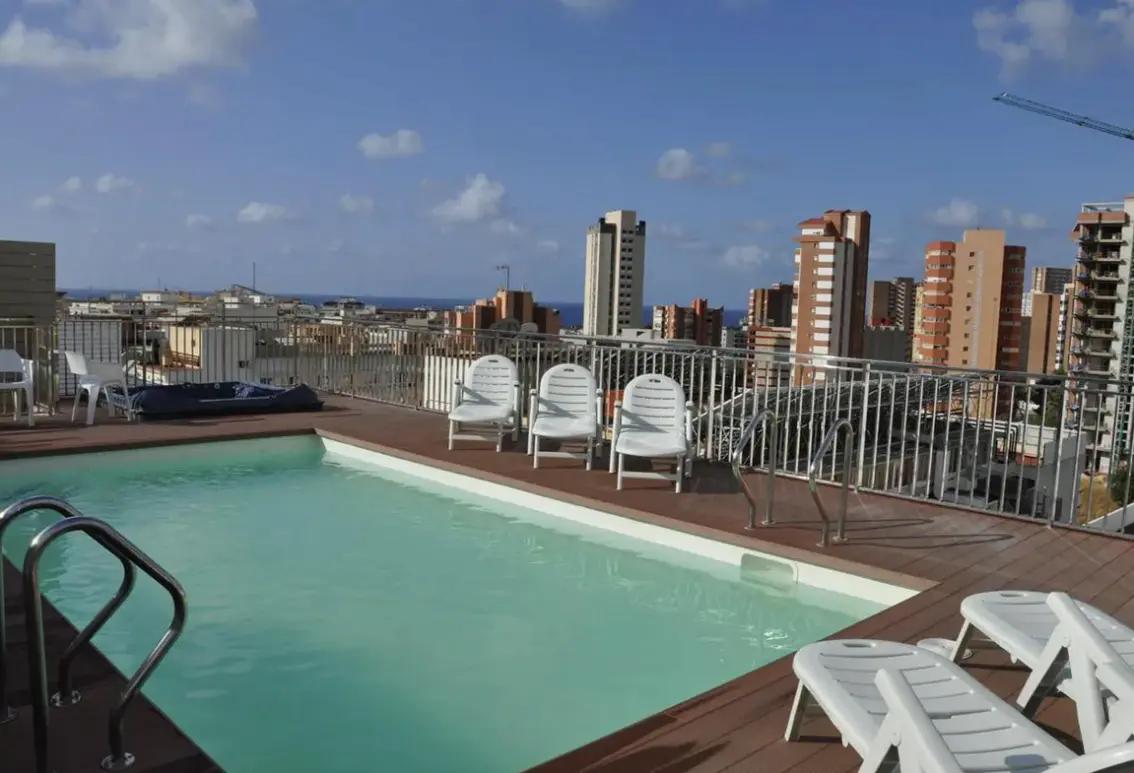Basen w hotelu Sol Y Sombra