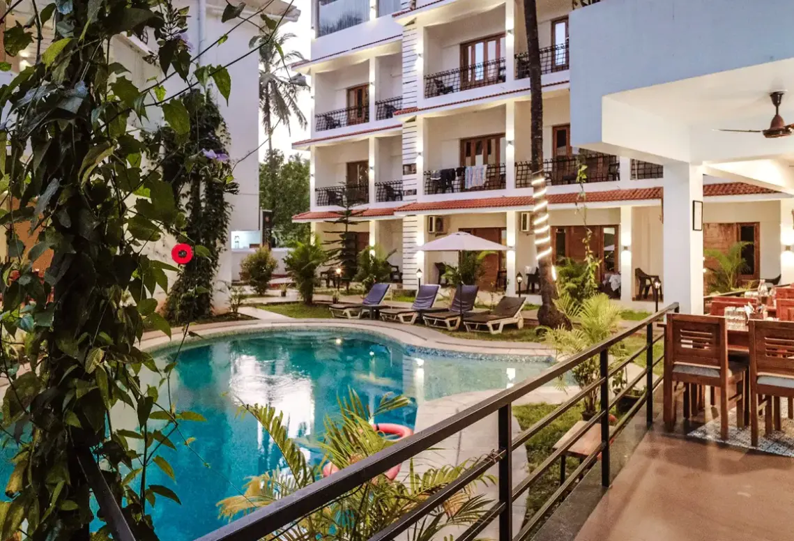 Basen w hotelu The Verda De Miranda Resort