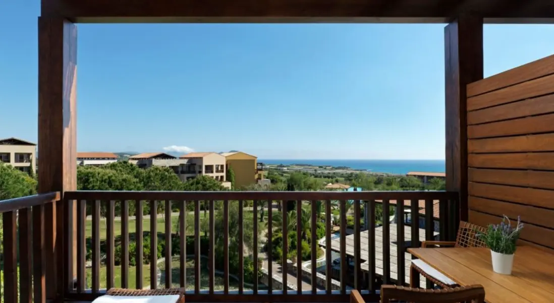 Widok z hotelu The Westin Resort Costa Navarino