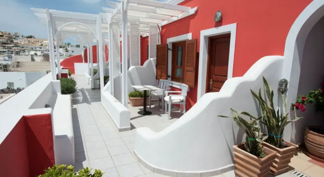 Obiekt hotelu Theoxenia Caldera