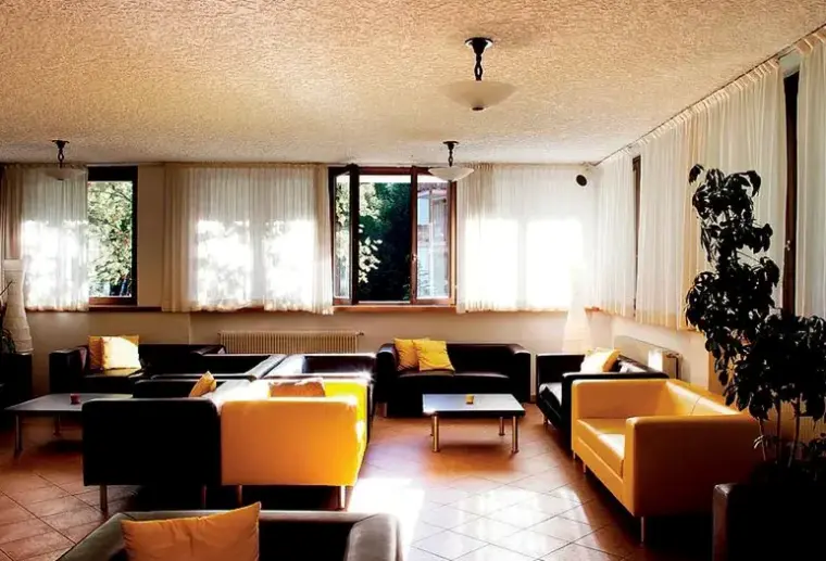 Lobby hotelu Alaska (Folgarida)