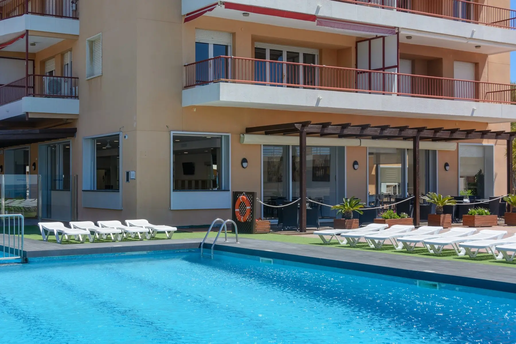 Basen w hotelu Albatros Family