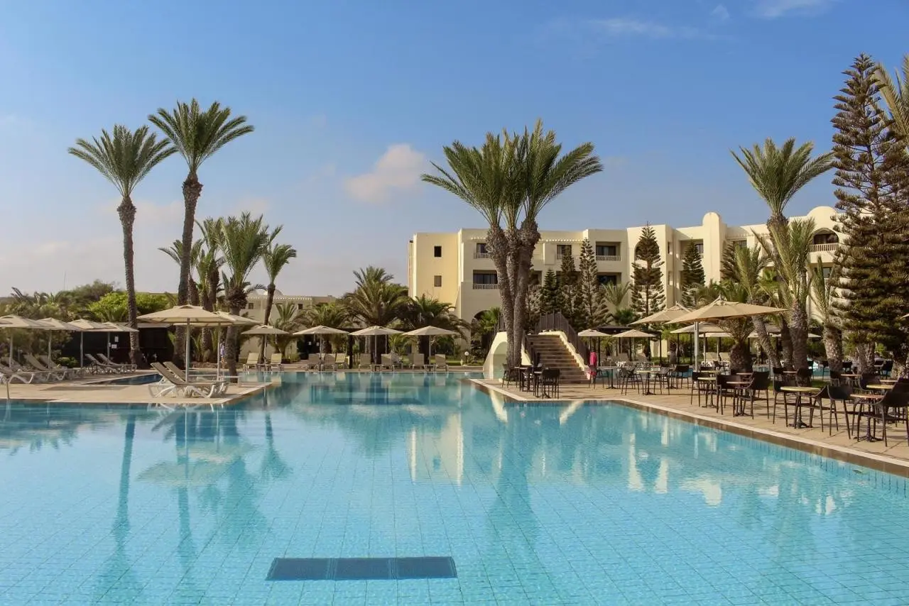 Basen w hotelu Aldiana Club Djerba Atlantide