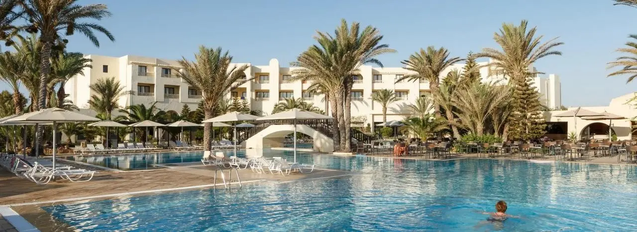Basen w hotelu Aldiana Club Djerba Atlantide
