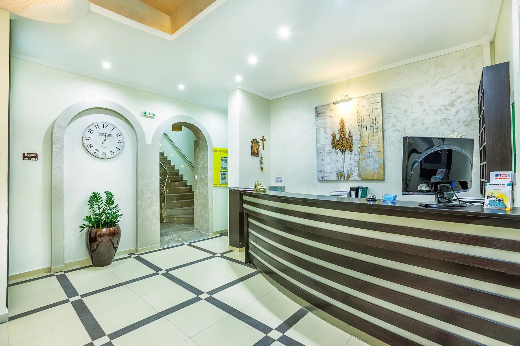 Lobby hotelu Anna Maria Paradise