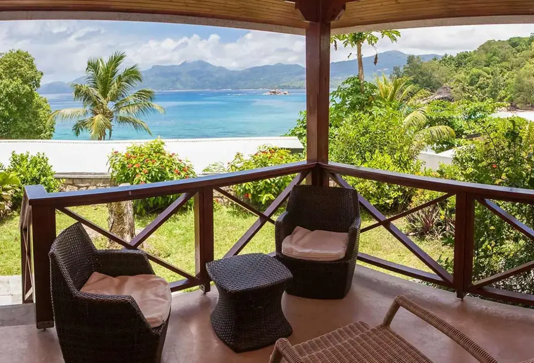 Widok z hotelu Anse Soleil Beachcomber