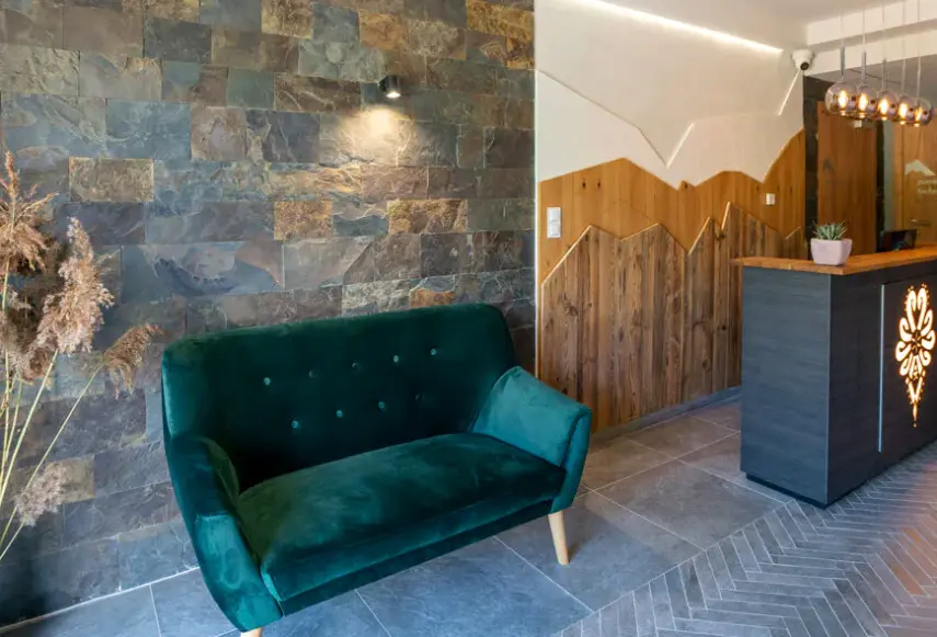 Lobby hotelu Aparthotel Pod Stokiem