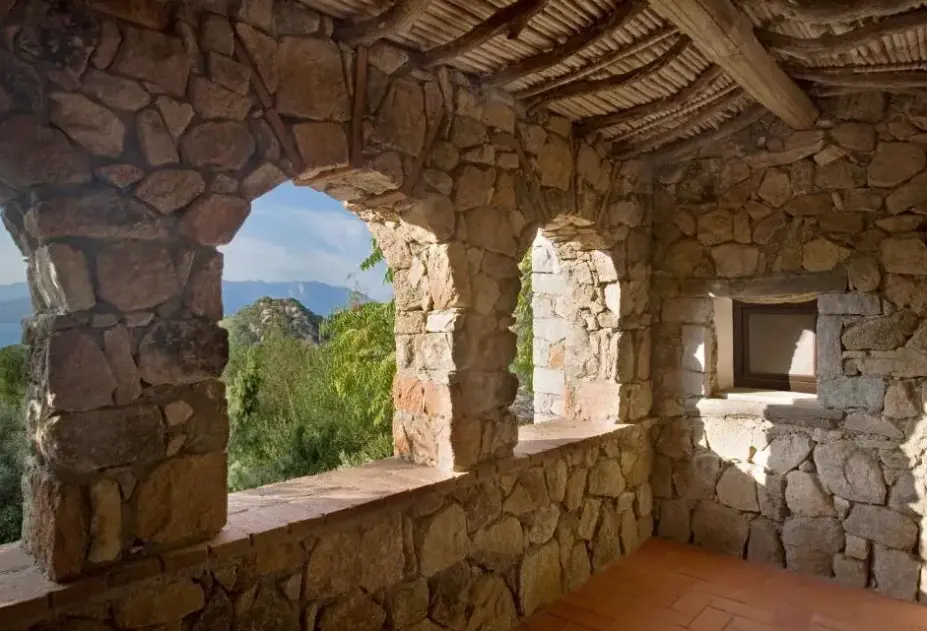 Widok z hotelu Arbatax Park Resort Borgo Cala Moresca