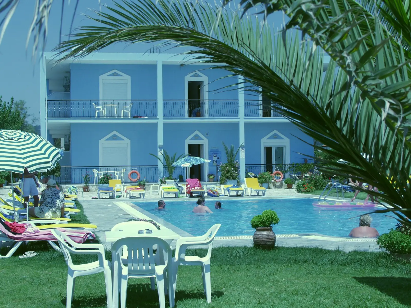 Basen w hotelu Blue Diamond Studios