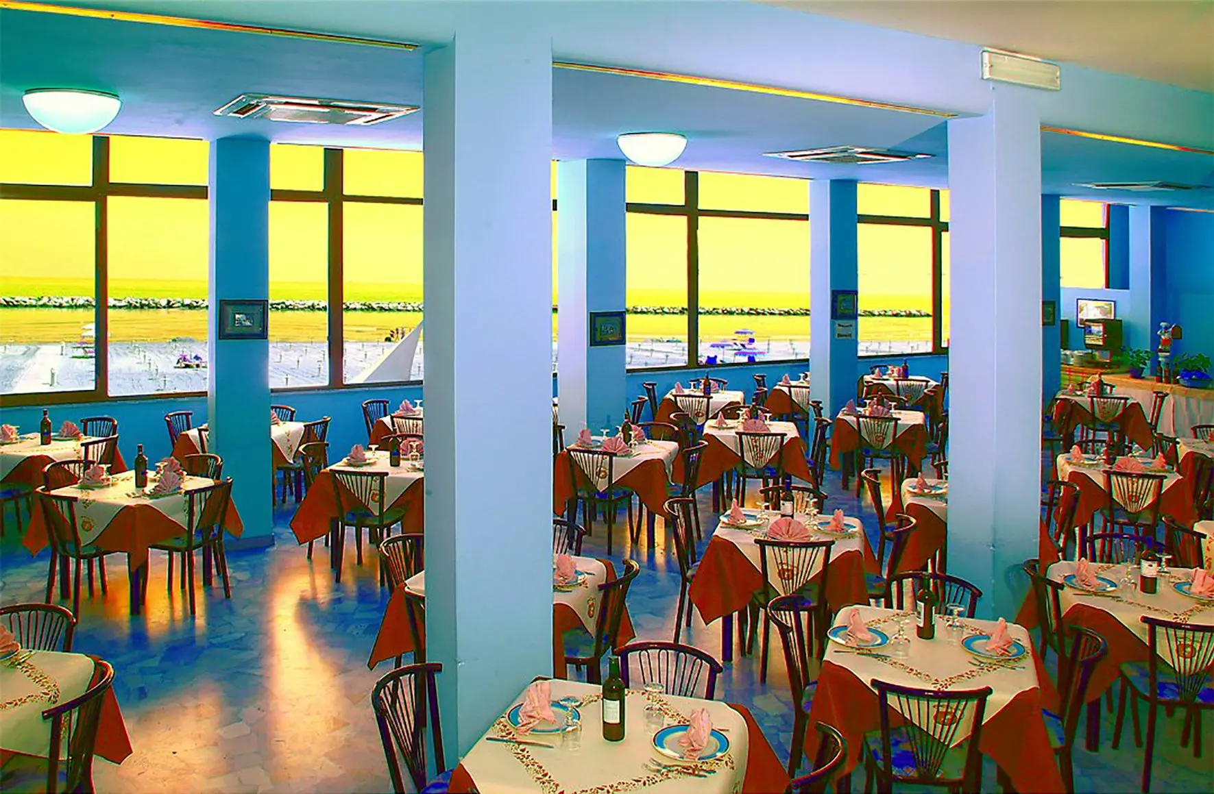 Restauracja i jedzenie w hotelu Blumen