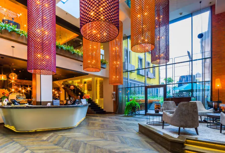 Lobby hotelu Bristol Tradition & Luxury