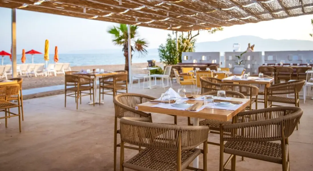 Plaża przy hotelu Buka Sandy Beach