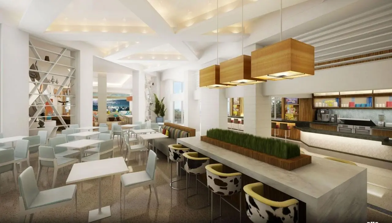 Restauracja i jedzenie w hotelu Cadillac Miami Beach
