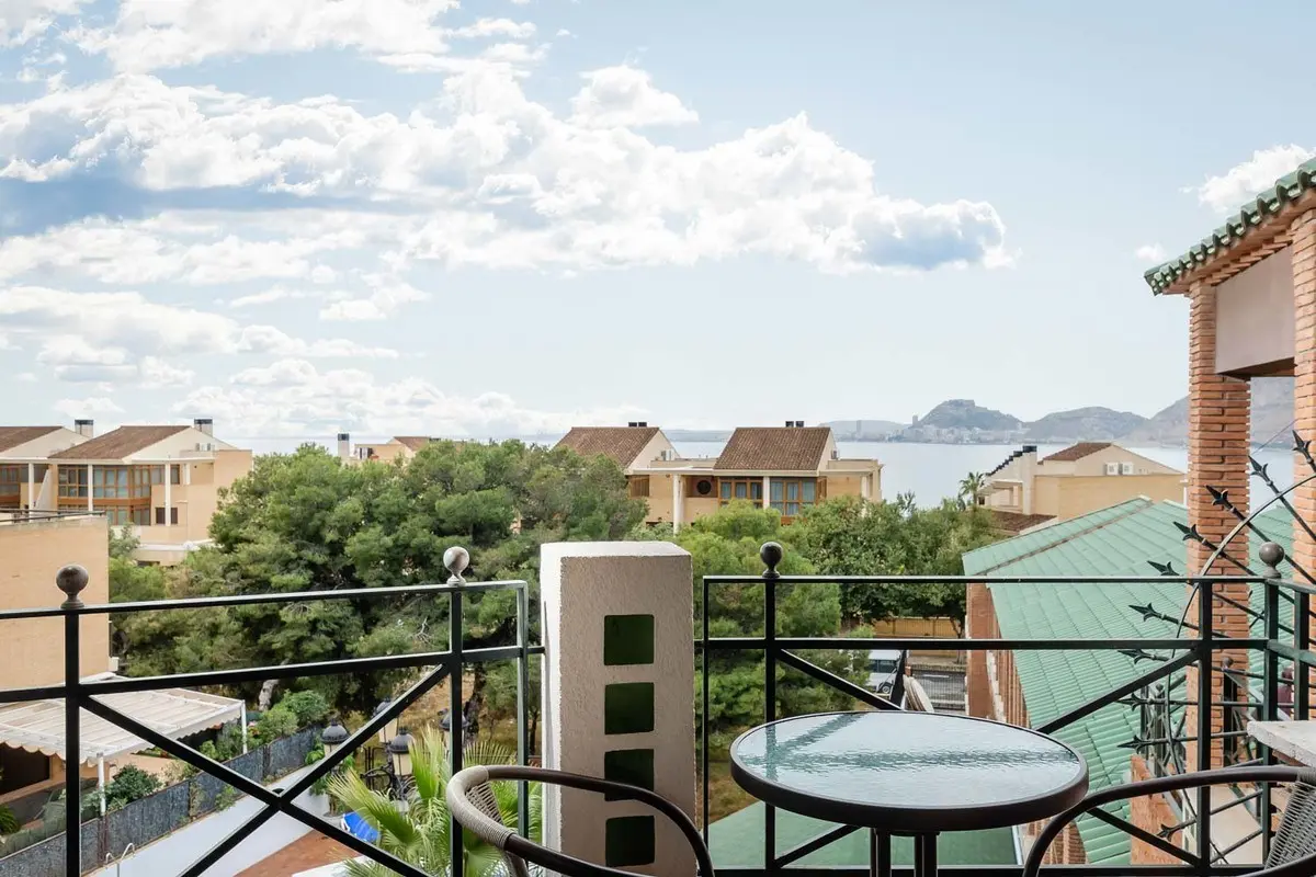 Widok z hotelu Calas De Alicante Hotel Boutique