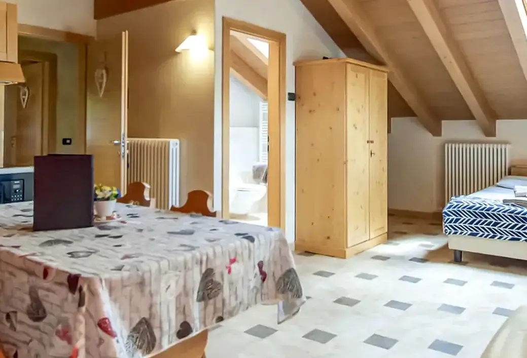 Pokój w hotelu Chalet Li Baita Genny e Daniela