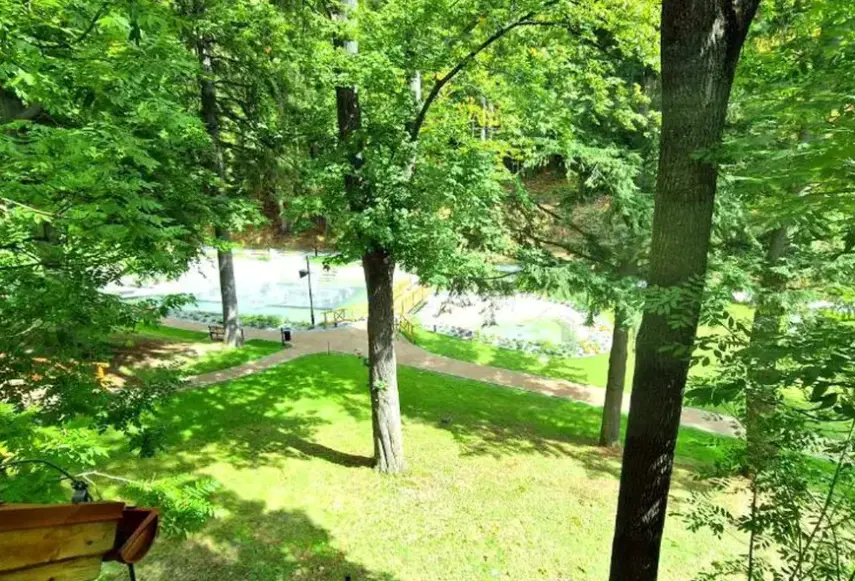 Widok z hotelu Charlotta