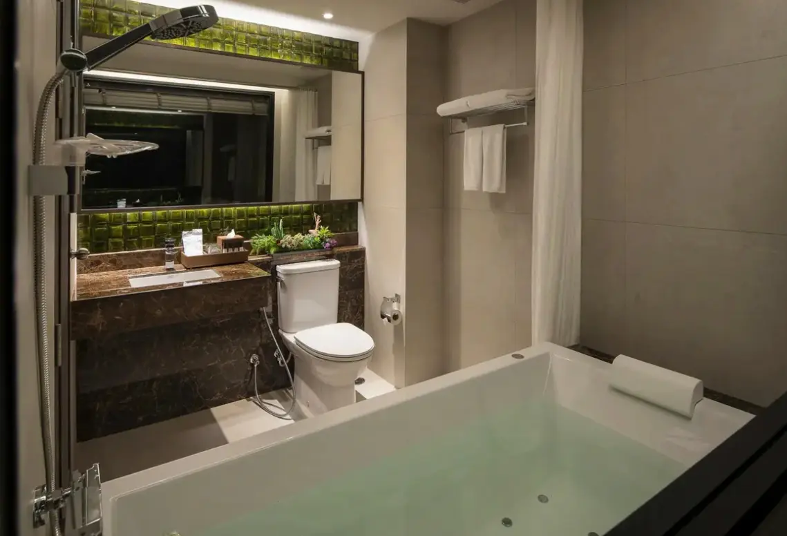 Łazienka w pokoju hotelu Chillax Heritage