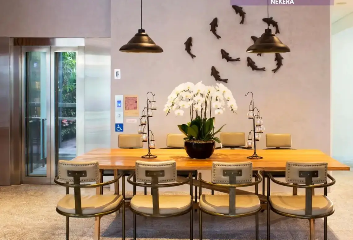 Lobby hotelu Clover 769 North Bridge Road