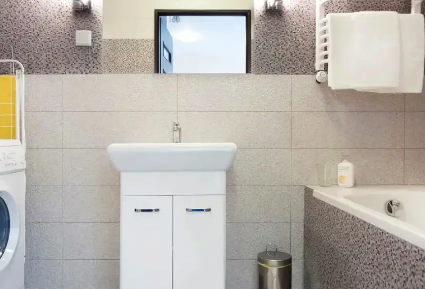 Łazienka w pokoju hotelu Cracow Stay Apartments