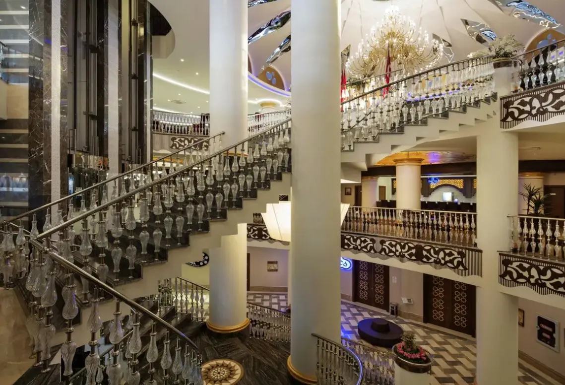 Lobby hotelu Crystal Sunset Pearl Collection
