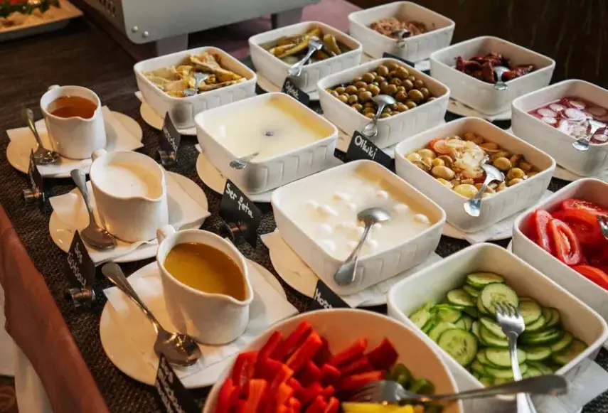 Restauracja i jedzenie w hotelu Czarny Groń