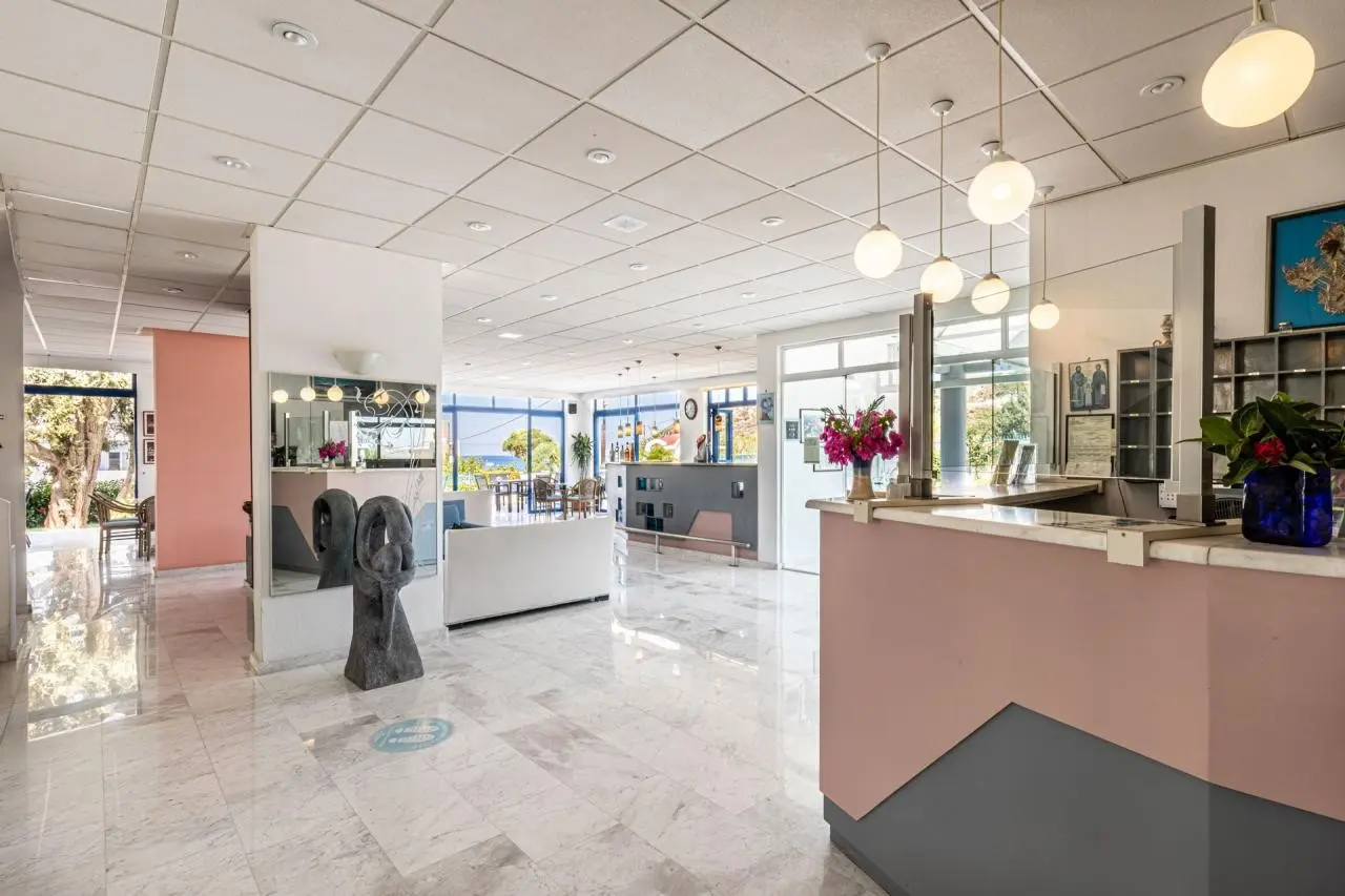 Lobby hotelu Danae
