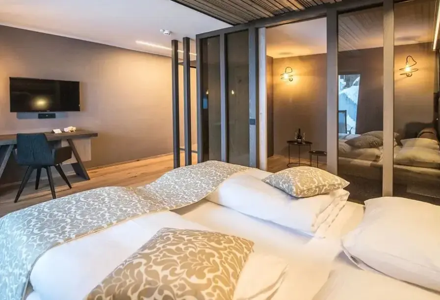 Pokój w hotelu Das Aktiv & Wohlfuhlhotel Mondschein