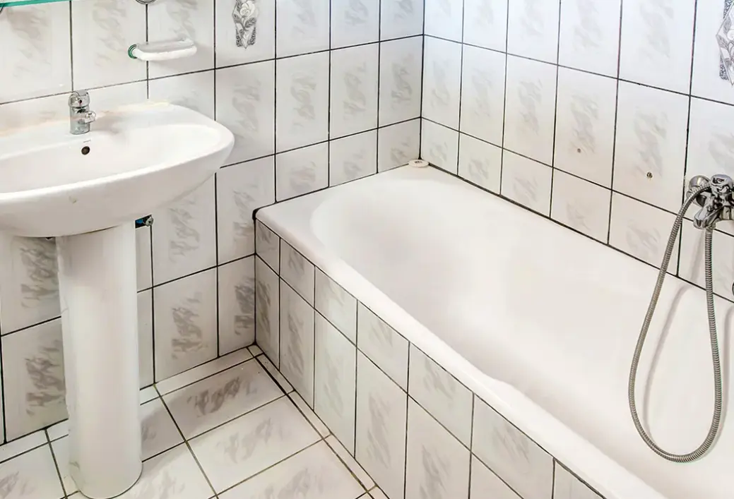 Łazienka w pokoju hotelu Daskalos Complex