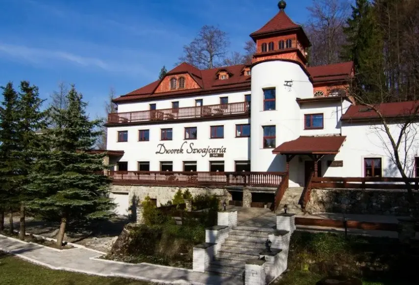 Obiekt hotelu Dworek Szwajcaria