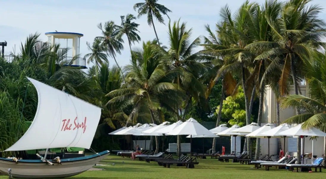 Obiekt hotelu Ekho Surf Bentota
