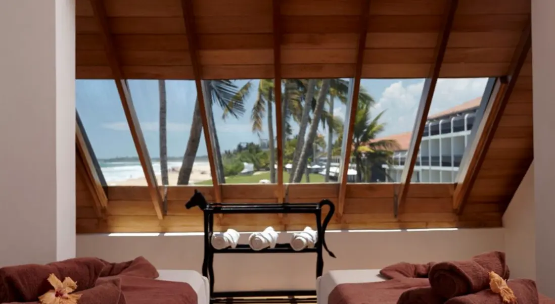 Widok z hotelu Ekho Surf Bentota