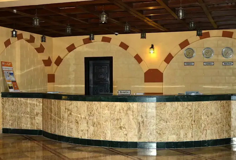 Lobby hotelu El Faraana Heights