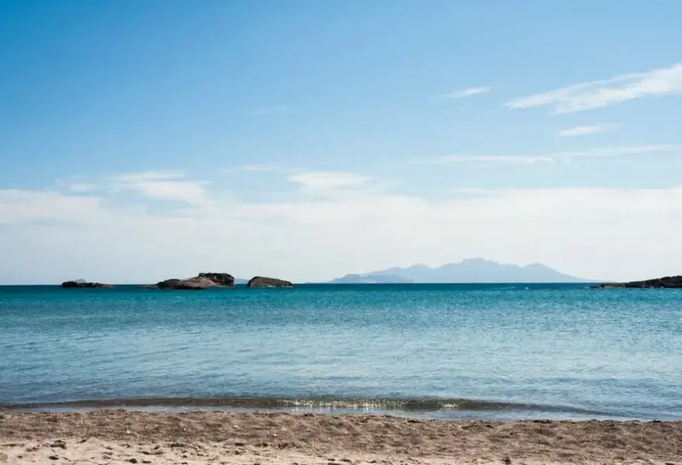 Plaża przy hotelu Eleni (Kos)