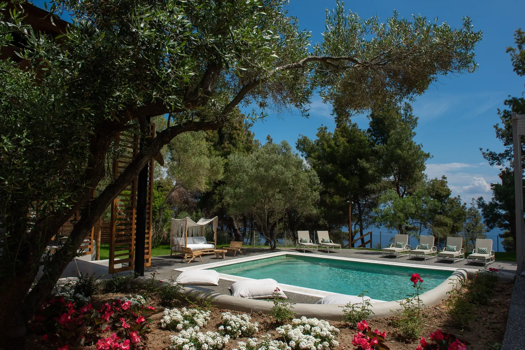 Basen w hotelu Elies 33 Bio Retreat