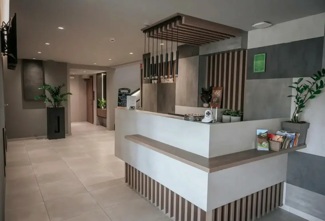 Lobby hotelu Elizabeth Queen Luxury Rooms