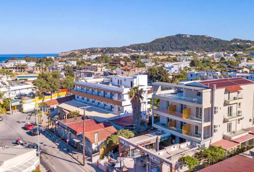 Widok z hotelu Faliraki Premium