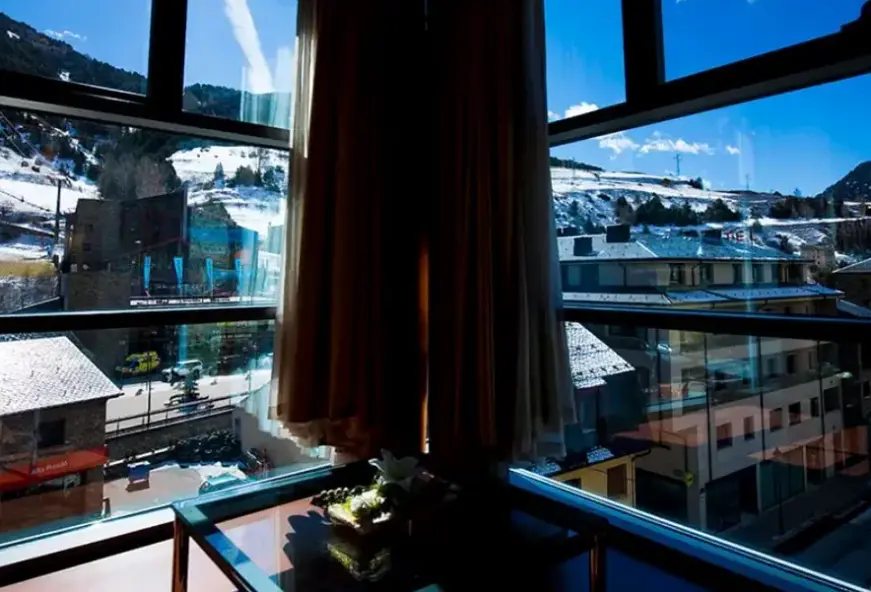 Widok z hotelu Font d'Argent (Canillo)