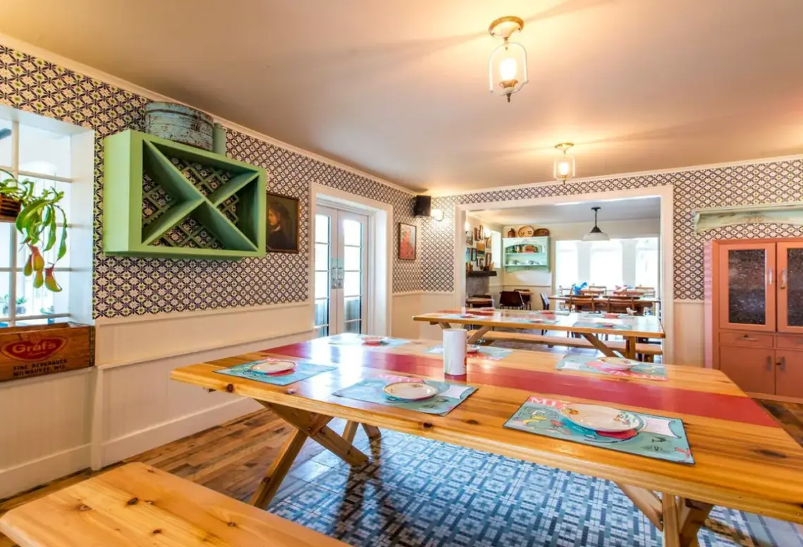 Restauracja i jedzenie w hotelu Freehand Miami