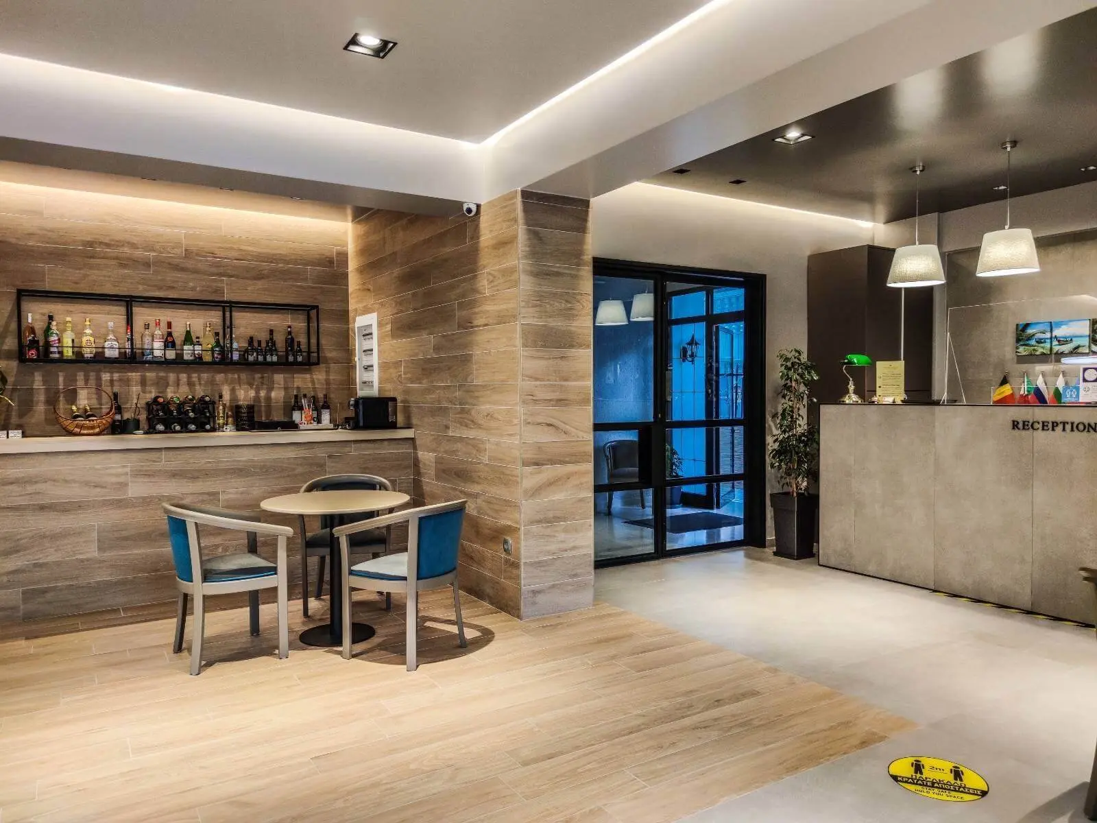 Lobby hotelu Gold Stern