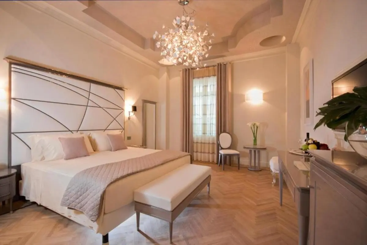 Pokój w hotelu Grand Hotel Da Vinci