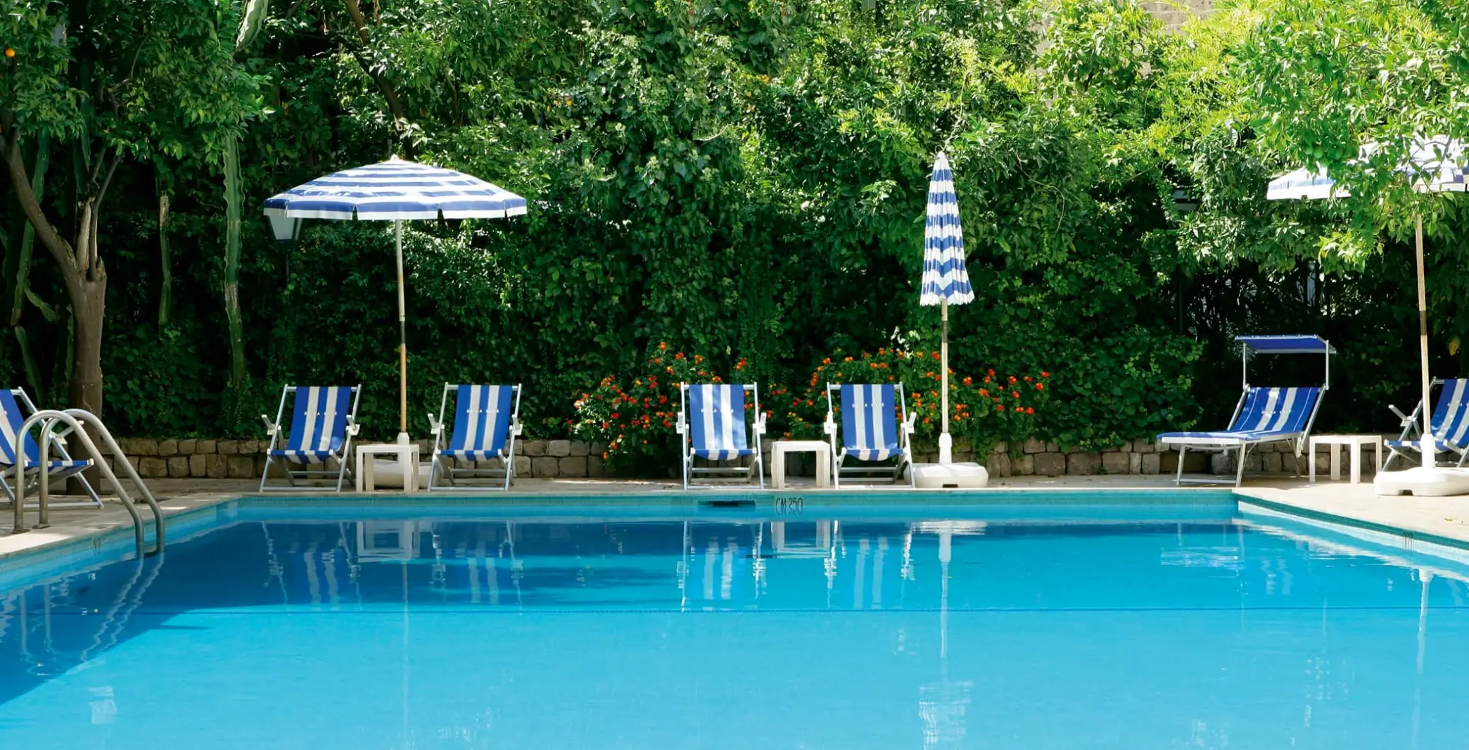 Basen w hotelu Grand Hotel De La Ville
