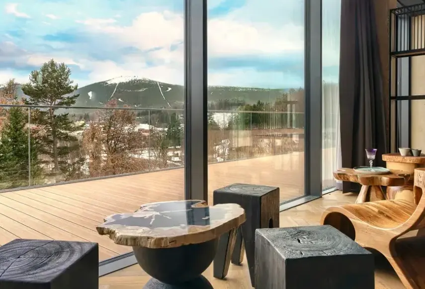 Widok z hotelu Happy Valley Resort