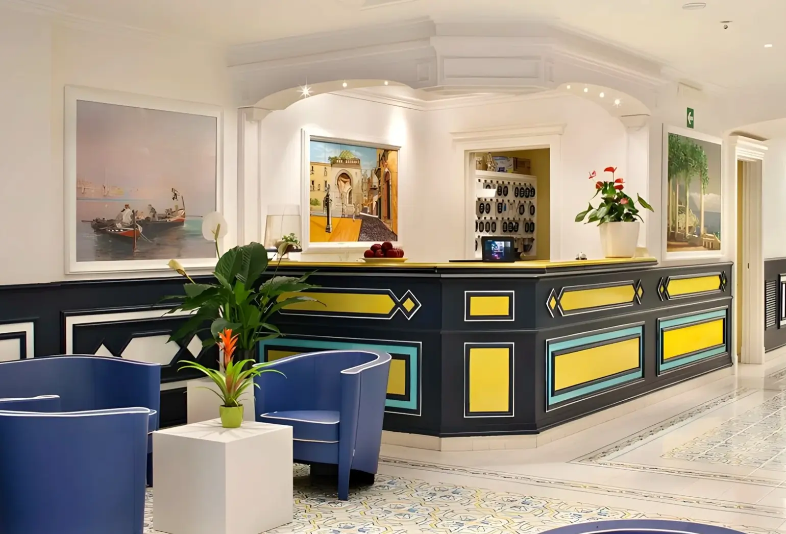 Lobby hotelu Hotel Astoria Sorrento