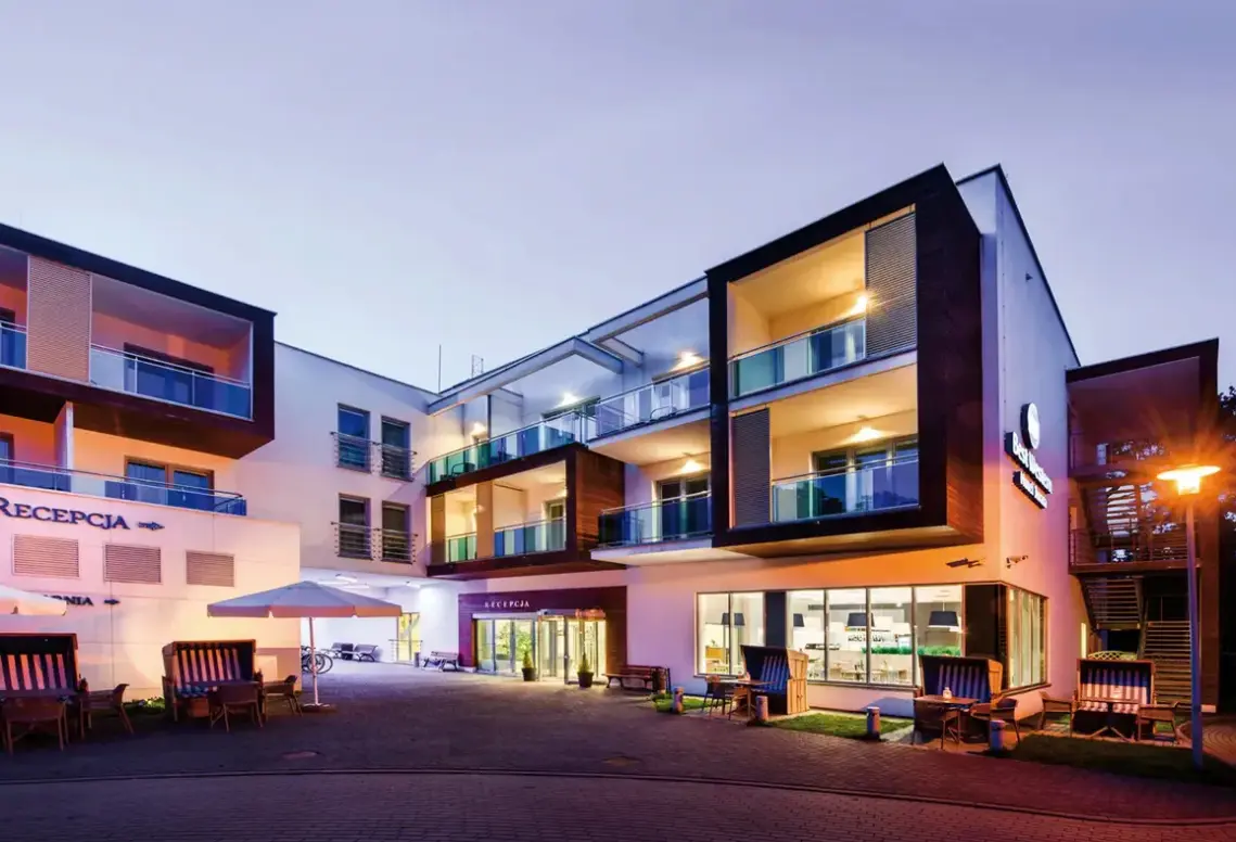Obiekt hotelu Hotel Best Western Jurata