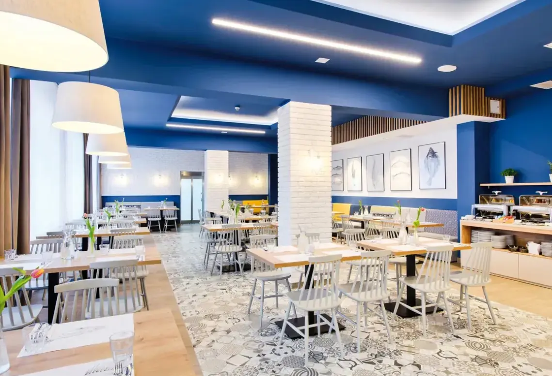 Restauracja i jedzenie w hotelu Hotel Best Western Jurata