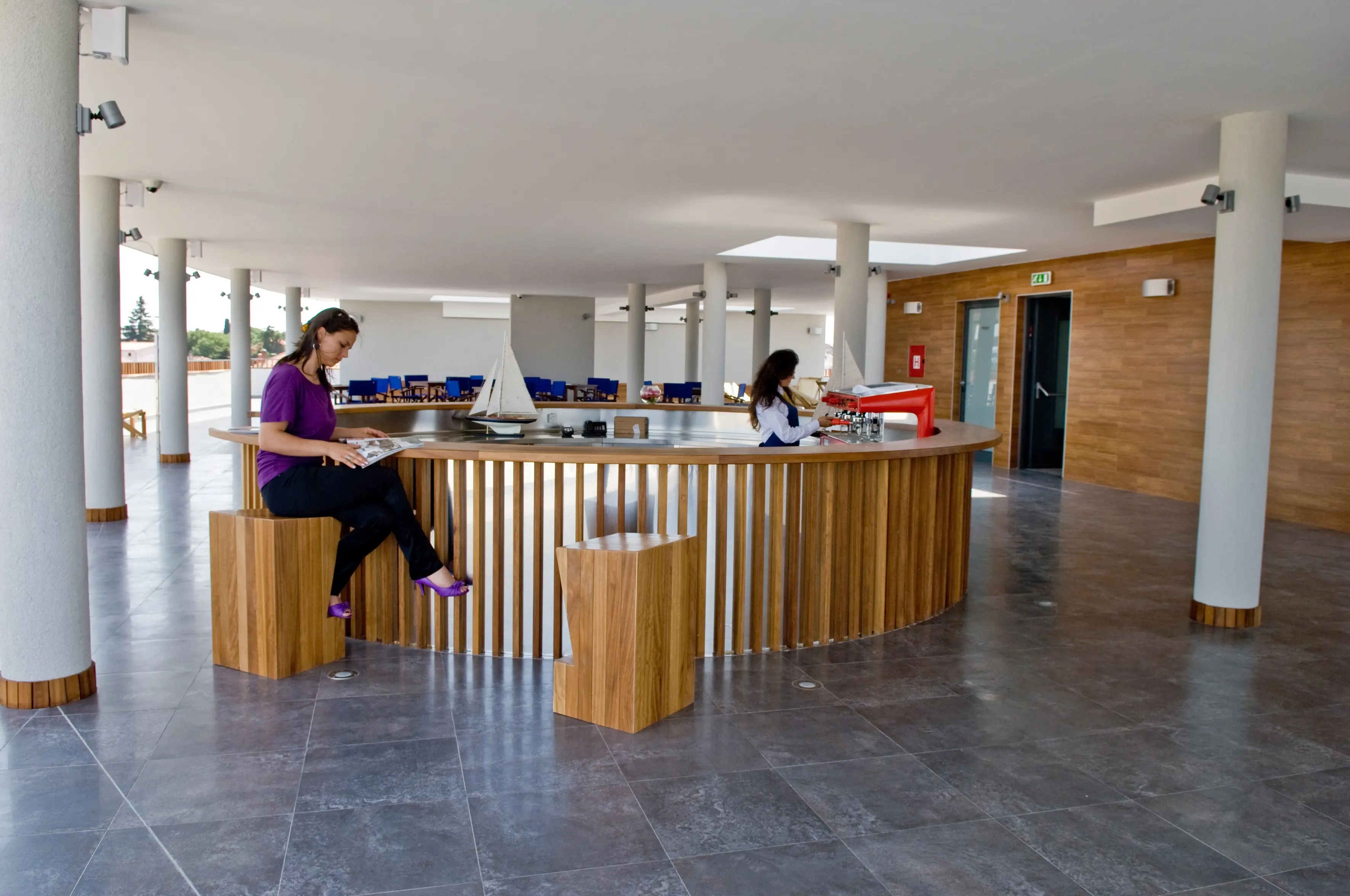 Lobby hotelu Hotel In
