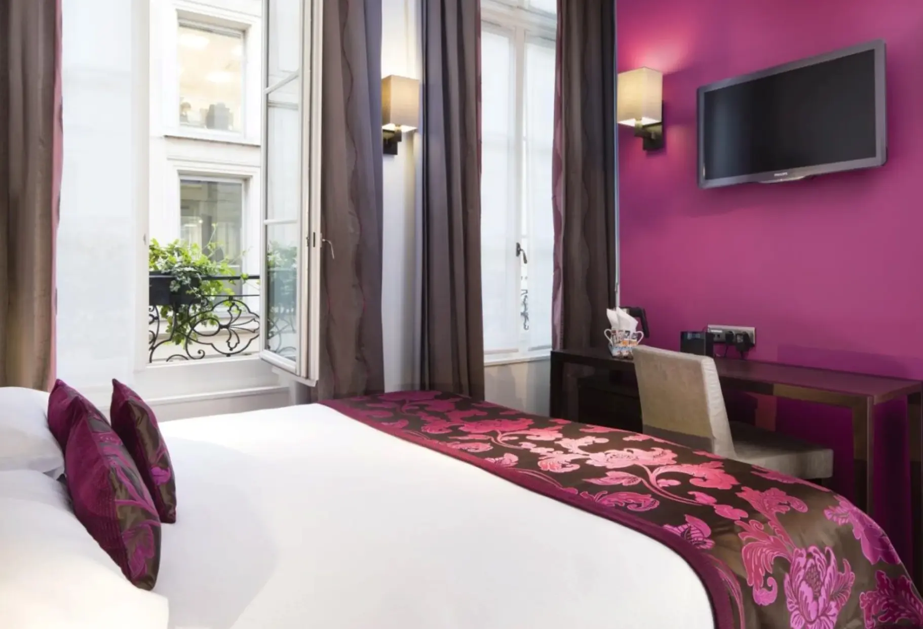 Pokój w hotelu Hôtel Paris Louvre Opéra