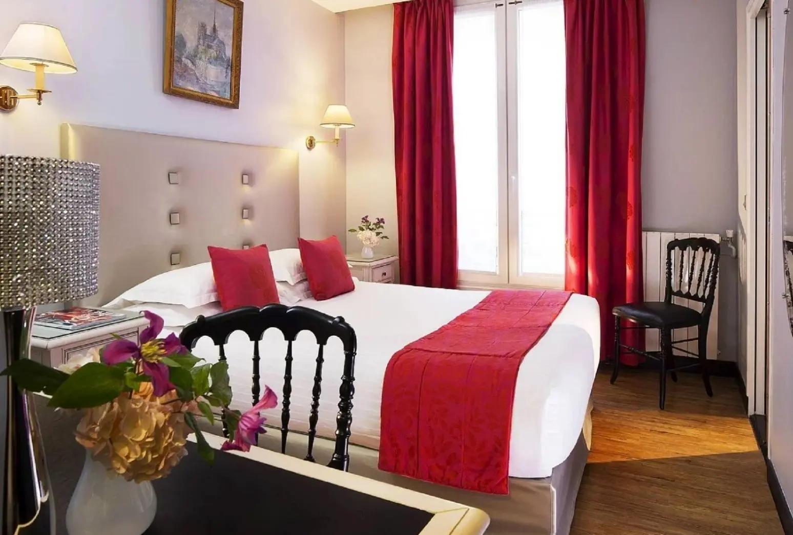 Pokój w hotelu Hôtel Plaza Elysées